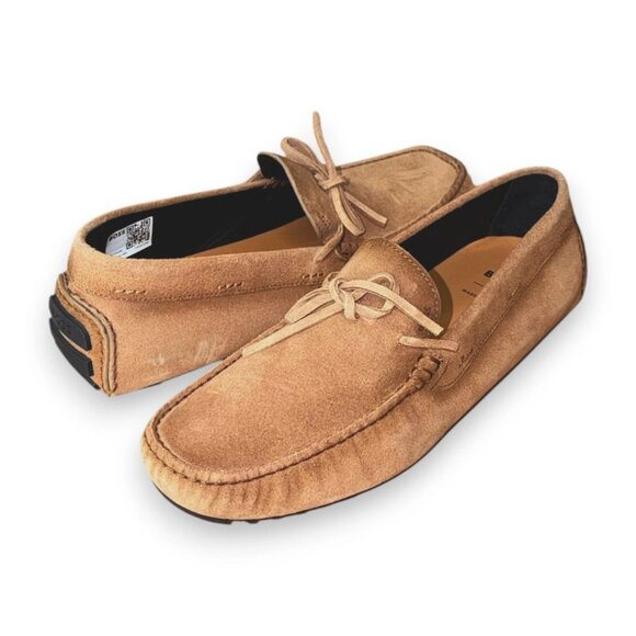 BOSS Driver Mocc Men's Loafers Beige Genuine Leather US 9.5 | EU 42.5 MSRP $299 - Picture 5 of 5